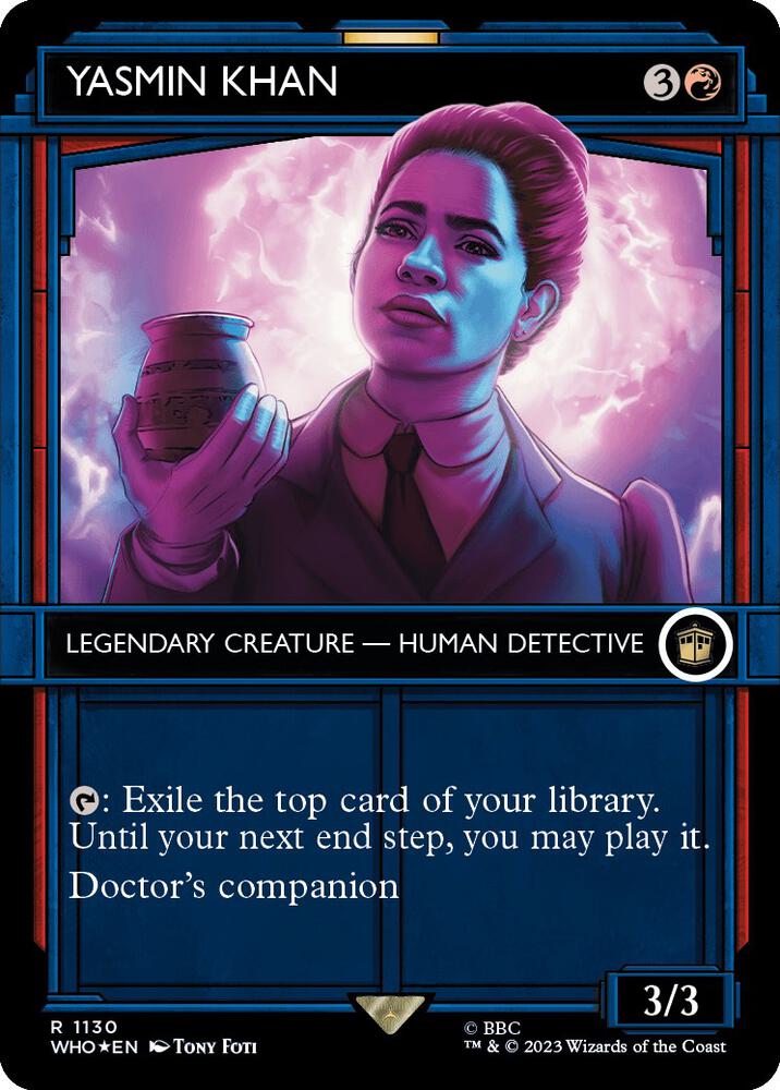 Yasmin Khan 1130 (Universes Beyond: Doctor Who)  - Foil | Good Games Adelaide SA