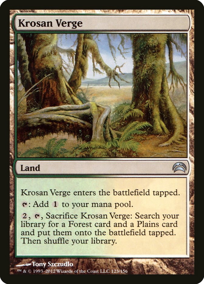 Krosan Verge [Planechase 2012] | Good Games Adelaide SA