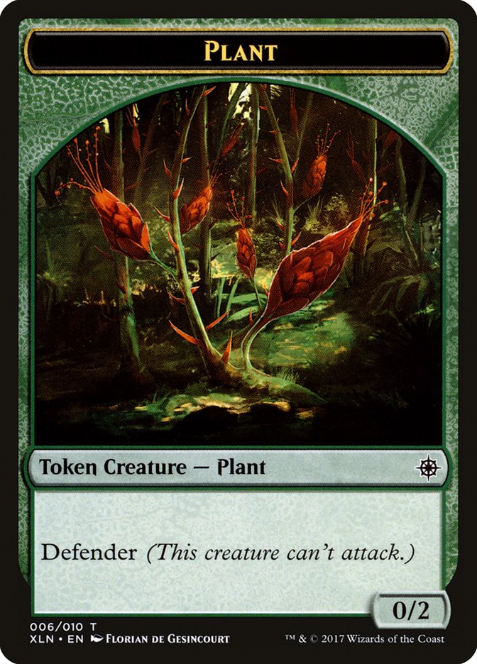 Plant (006) Token [Ixalan Tokens] | Good Games Adelaide SA