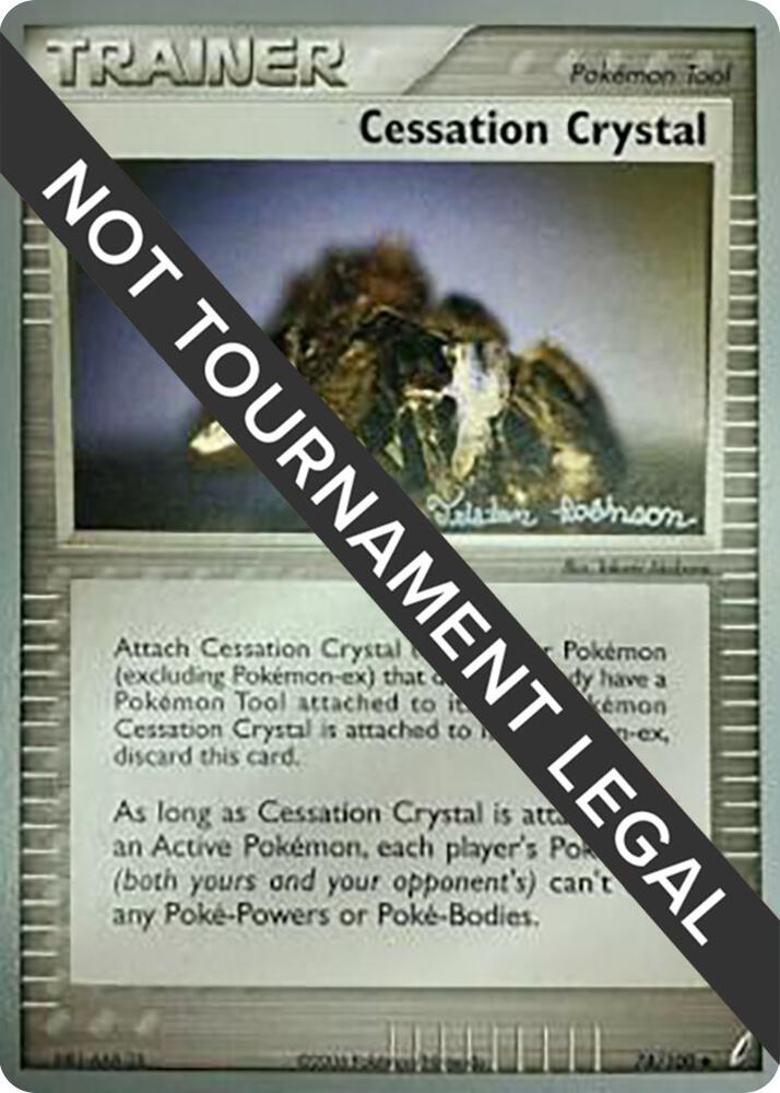 Cessation Crystal 2008 Tristan Robinson 74/100 (World Championship Decks)  | Good Games Adelaide SA