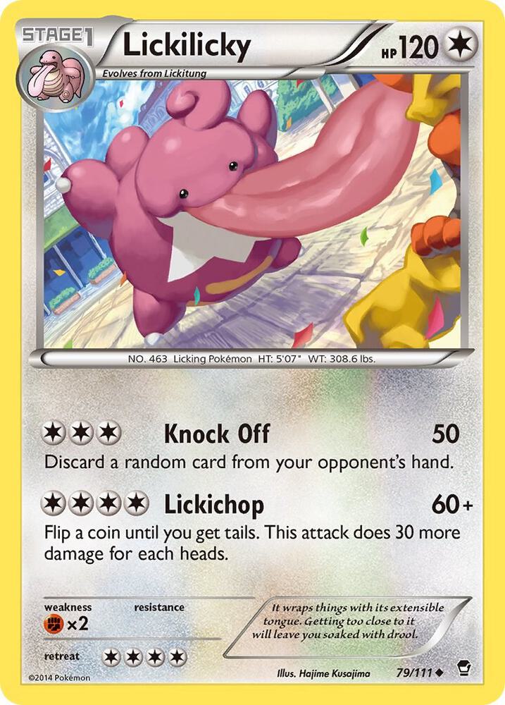 Lickilicky 79/111 (XY - Furious Fists)  | Good Games Adelaide SA
