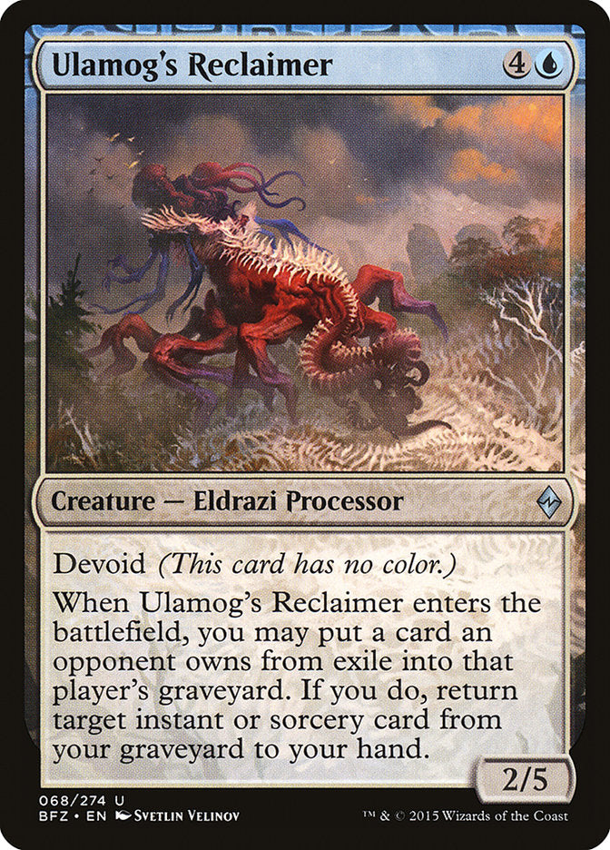 Ulamog's Reclaimer [Battle for Zendikar] | Good Games Adelaide SA