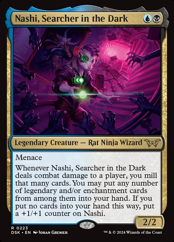 Nashi, Searcher in the Dark 223 (Duskmourn: House of Horror)  | Good Games Adelaide SA