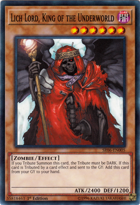 Lich Lord, King of the Underworld [SR06-EN005] Common | Good Games Adelaide SA