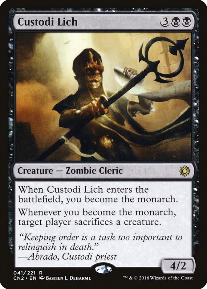 Custodi Lich 41 (Conspiracy: Take the Crown)  - Foil | Good Games Adelaide SA