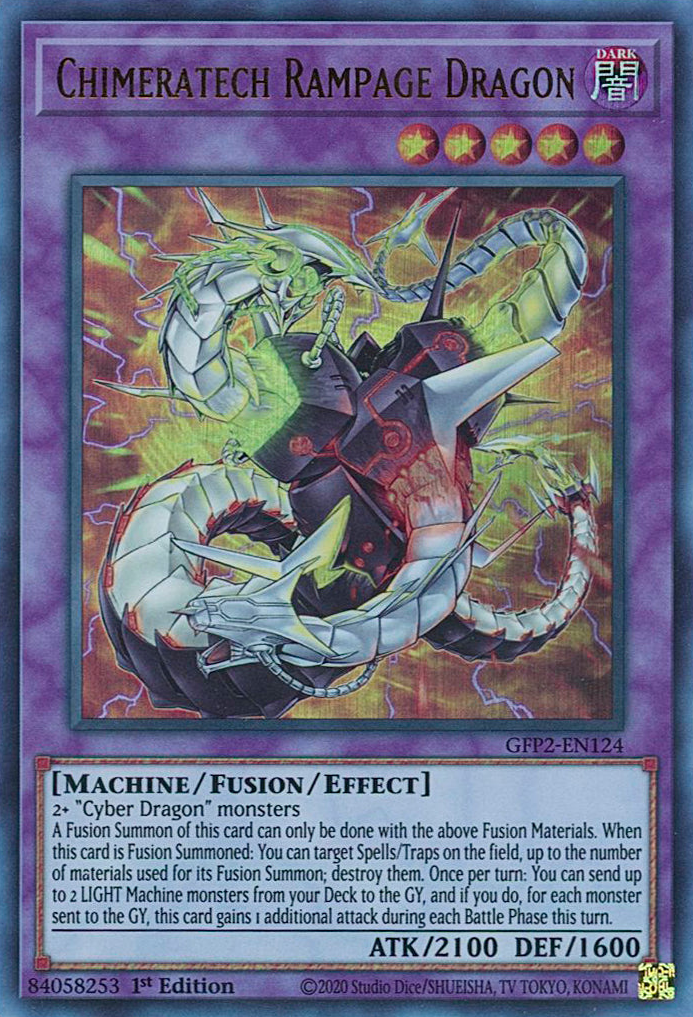 Chimeratech Rampage Dragon [GFP2-EN124] Ultra Rare | Good Games Adelaide SA