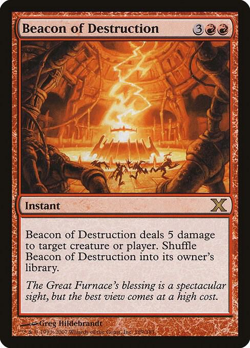 Beacon of Destruction 189 (10th Edition)  - Foil | Good Games Adelaide SA