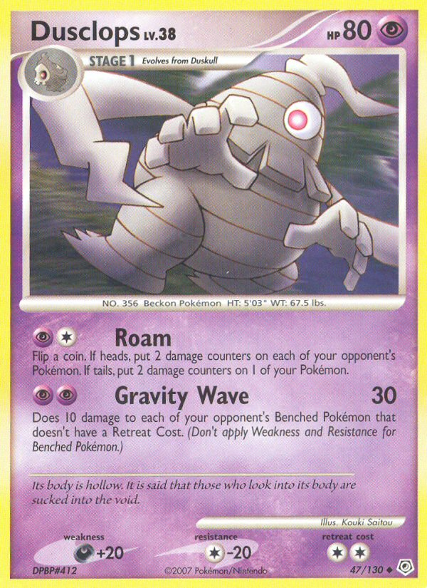 Dusclops (47/130) [Diamond & Pearl: Base Set] | Good Games Adelaide SA