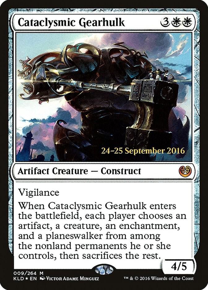 Cataclysmic Gearhulk 9 (Prerelease Cards)  - Foil | Good Games Adelaide SA