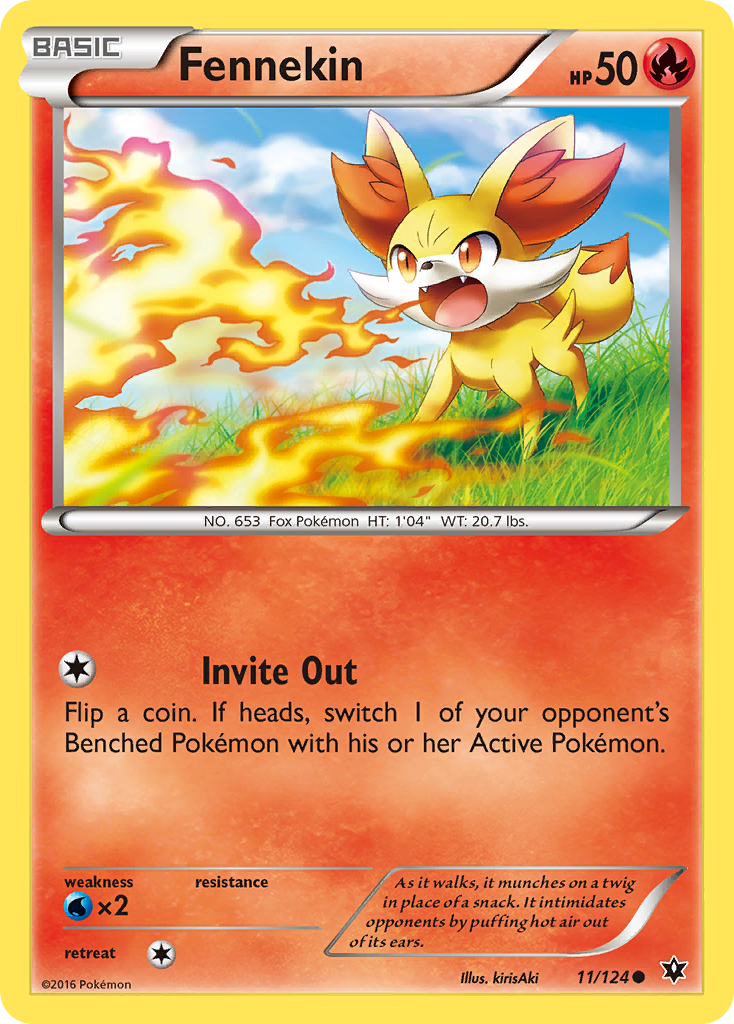 Fennekin (11/124) [XY: Fates Collide] | Good Games Adelaide SA