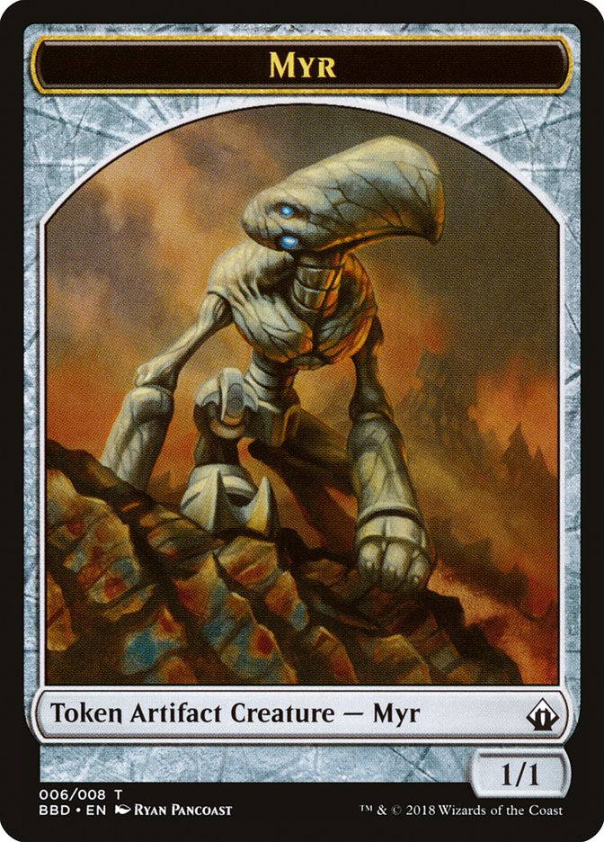 Myr Token [Battlebond Tokens] | Good Games Adelaide SA
