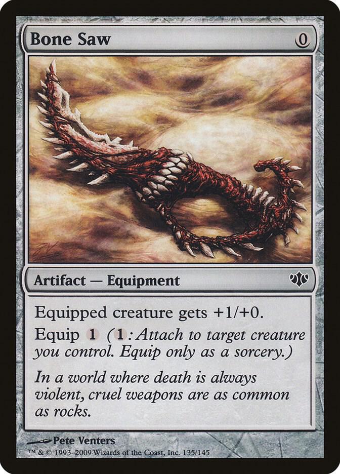Bone Saw 135 (Conflux)  - Foil | Good Games Adelaide SA