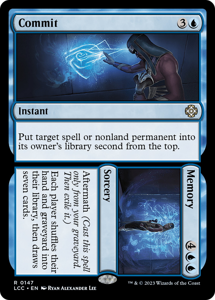 Commit // Memory [The Lost Caverns of Ixalan Commander] | Good Games Adelaide SA