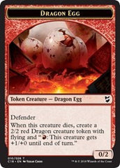 Dragon Egg // Dragon Double-sided Token [Commander 2018 Tokens] | Good Games Adelaide SA