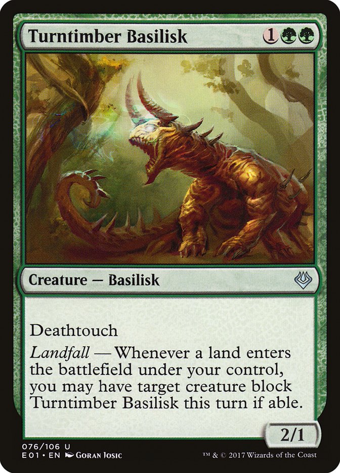 Turntimber Basilisk 76 (Archenemy: Nicol Bolas)  | Good Games Adelaide SA