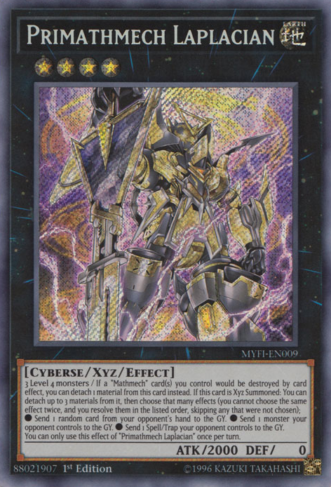 Primathmech Laplacian [MYFI-EN009] Secret Rare | Good Games Adelaide SA