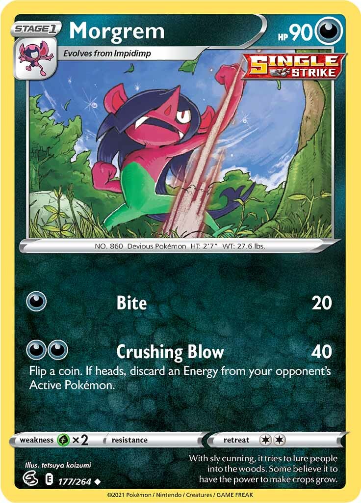 Morgrem (177/264) [Sword & Shield: Fusion Strike] | Good Games Adelaide SA