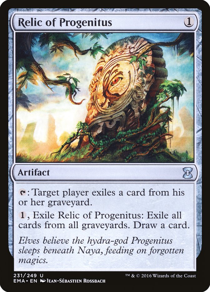Relic of Progenitus 231 (Eternal Masters)  - Foil | Good Games Adelaide SA