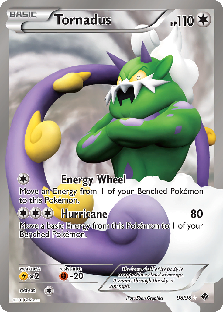 Tornadus (98/98) [Black & White: Emerging Powers] | Good Games Adelaide SA