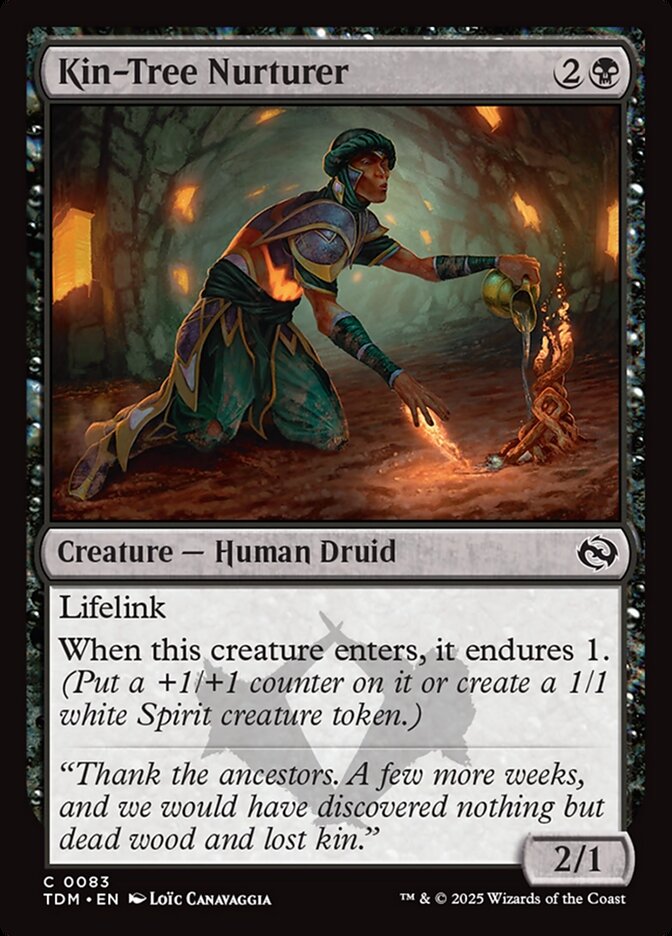 Kin-Tree Nurturer 83 (Tarkir: Dragonstorm)  - Foil | Good Games Adelaide SA