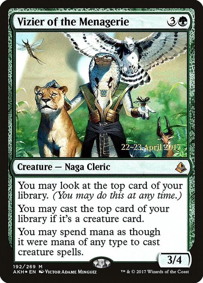 Vizier of the Menagerie 192 (Prerelease Cards)  - Foil | Good Games Adelaide SA