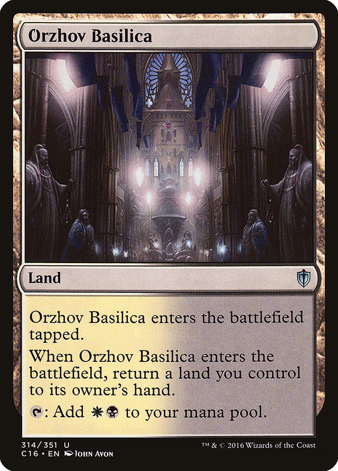 Orzhov Basilica [Commander 2016] | Good Games Adelaide SA