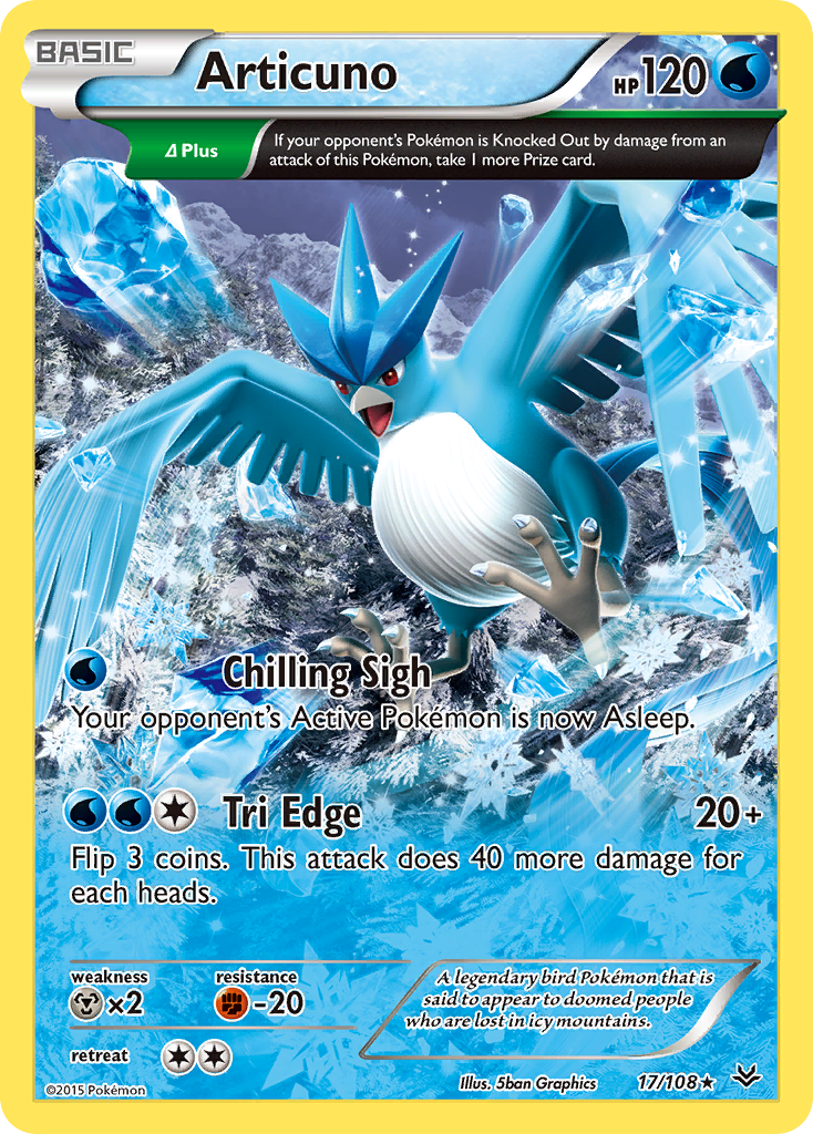 Articuno (17/108) [XY: Roaring Skies] | Good Games Adelaide SA