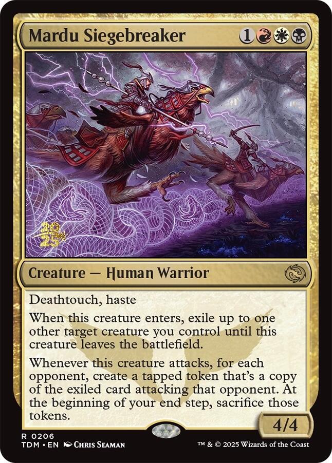 Mardu Siegebreaker 206 (Prerelease Cards)  - Foil | Good Games Adelaide SA