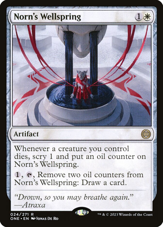 Norn's Wellspring 24 (Phyrexia: All Will Be One)  - Foil | Good Games Adelaide SA