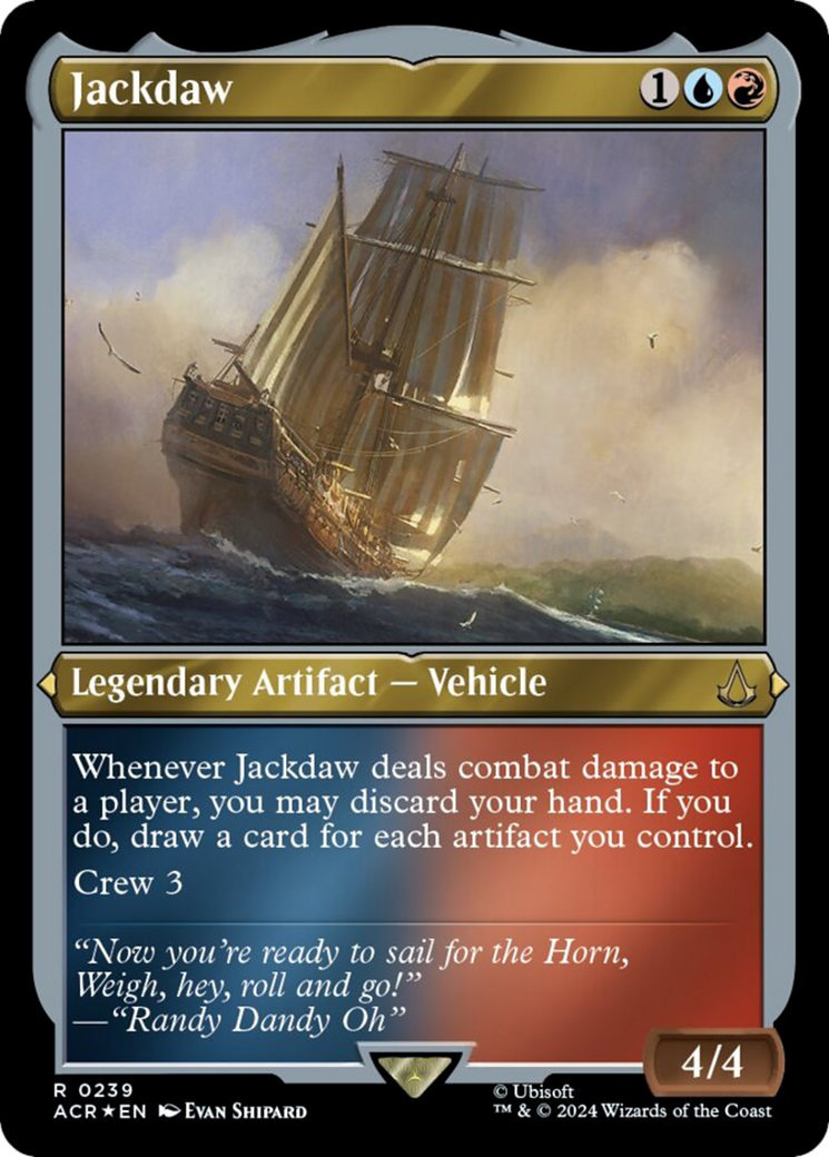 Jackdaw (Foil Etched) [Assassin's Creed] | Good Games Adelaide SA