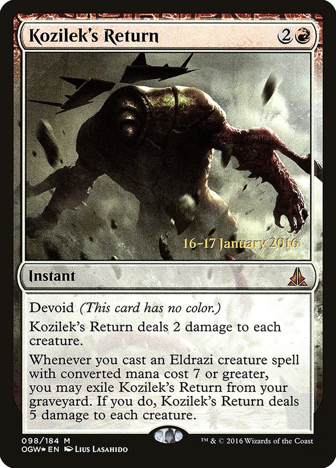 Kozilek's Return [Oath of the Gatewatch Promos] | Good Games Adelaide SA