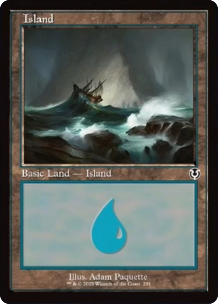 Island (291) (Retro Frame) [Innistrad Remastered] | Good Games Adelaide SA