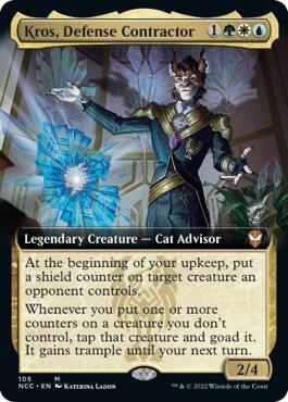 Kros Defense Contractor Extended Art 105 (Commander: Streets of New Capenna)  | Good Games Adelaide SA