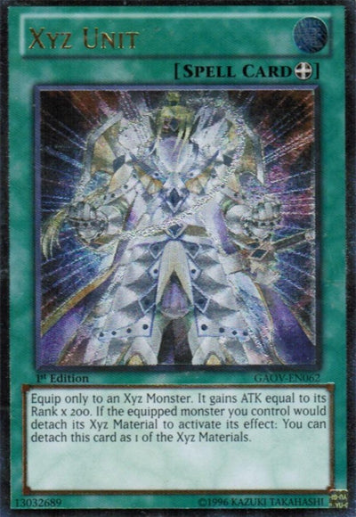 Xyz Unit [GAOV-EN062] Ultimate Rare | Good Games Adelaide SA