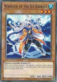 Warlock of the Ice Barrier [SDFC-EN010] Common | Good Games Adelaide SA