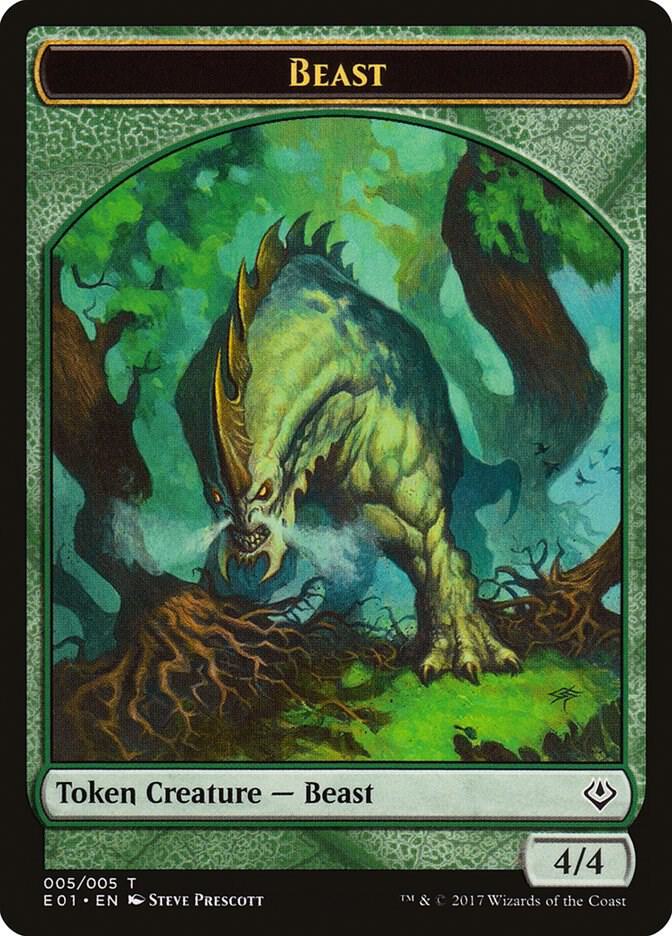 Beast // Soldier 5 // 1 (Archenemy: Nicol Bolas)  | Good Games Adelaide SA