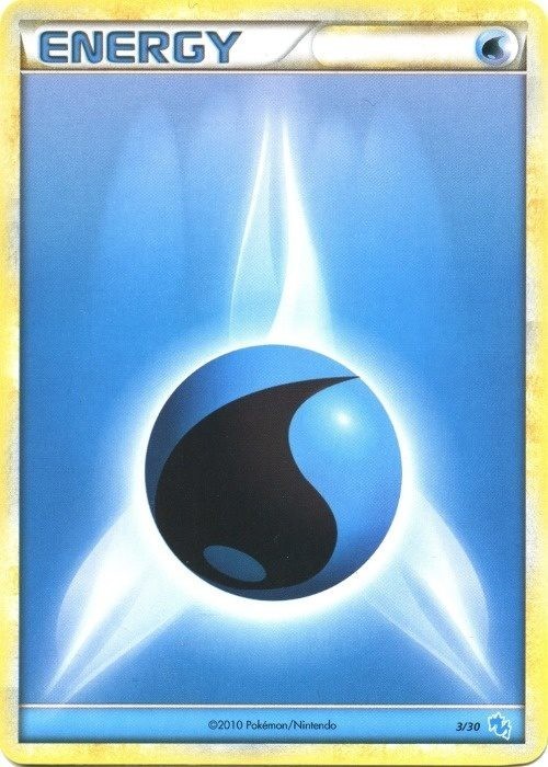 Water Energy (3/30) [HeartGold & SoulSilver: Trainer Kit - Gyarados] | Good Games Adelaide SA