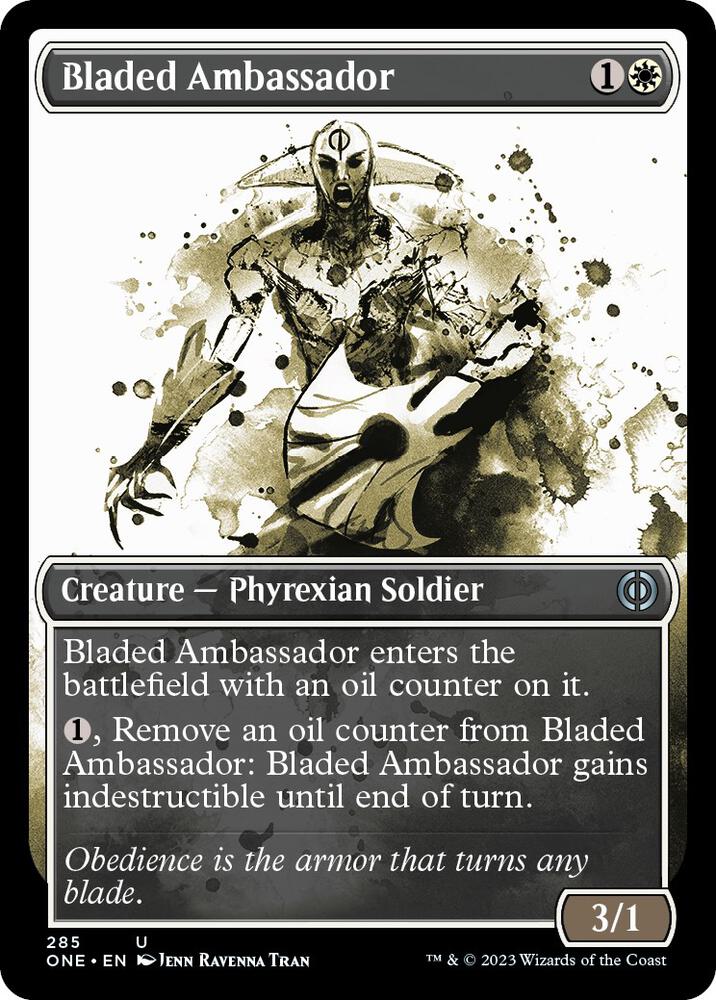 Bladed Ambassador 285 (Phyrexia: All Will Be One)  - Showcase | Good Games Adelaide SA