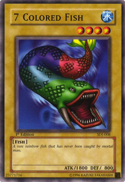 7 Colored Fish [SDJ-008] Common | Good Games Adelaide SA