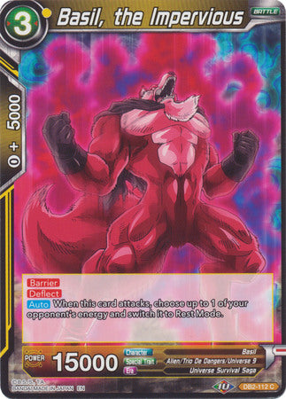 Basil, the Impervious [DB2-112] | Good Games Adelaide SA