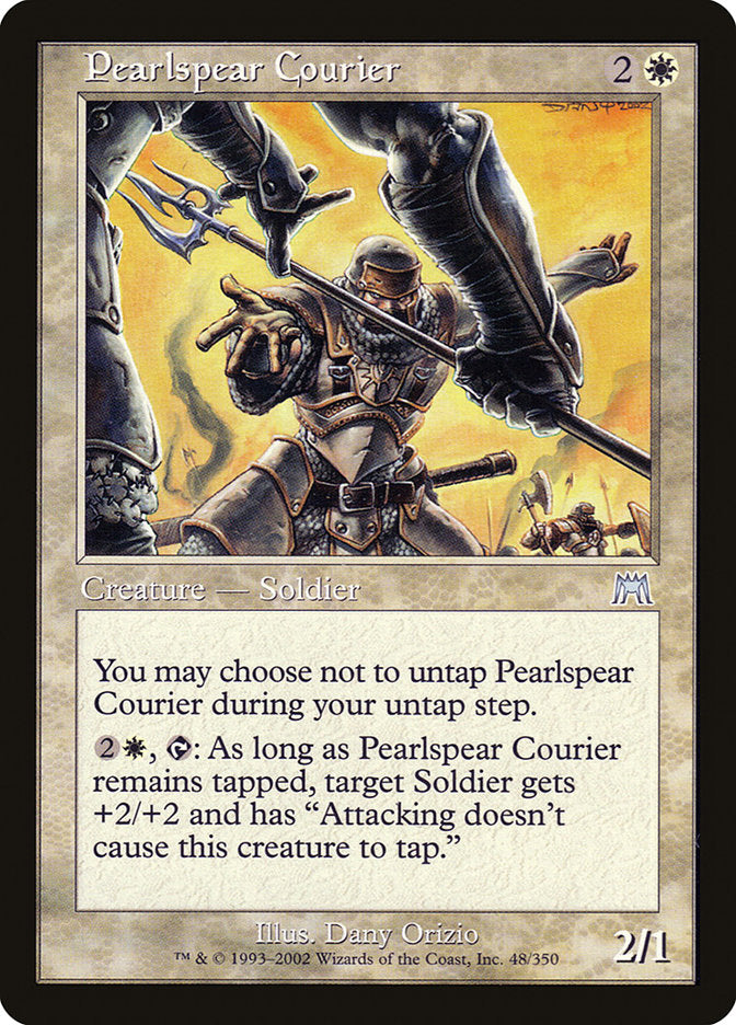 Pearlspear Courier 48 (Onslaught)  - Foil | Good Games Adelaide SA