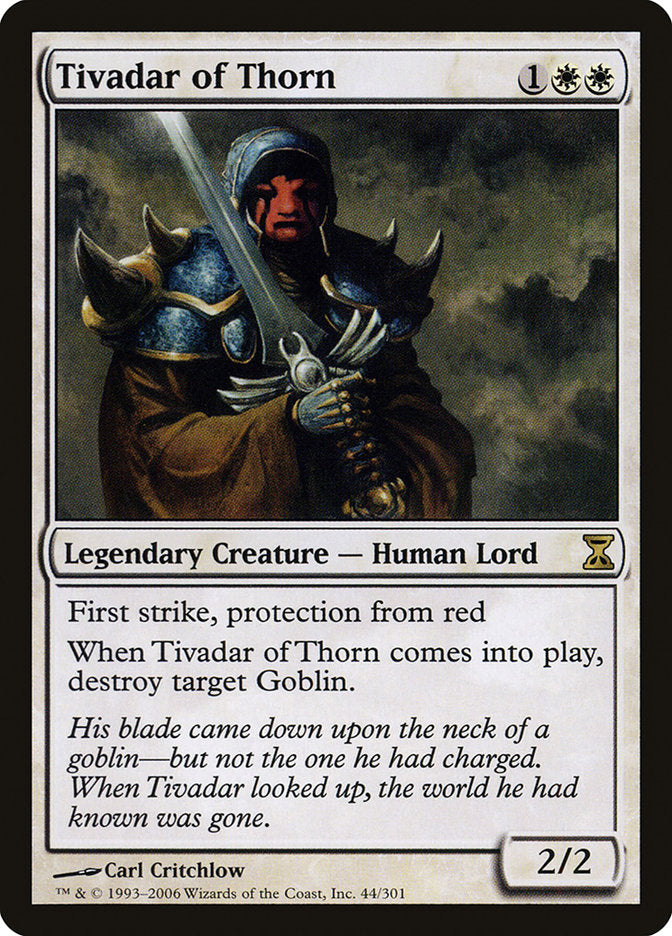 Tivadar of Thorn 44 (Time Spiral)  | Good Games Adelaide SA