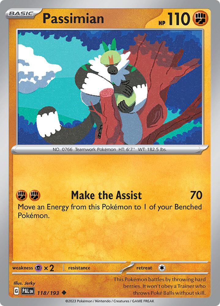 Passimian 118/193 (SV02: Paldea Evolved)  | Good Games Adelaide SA