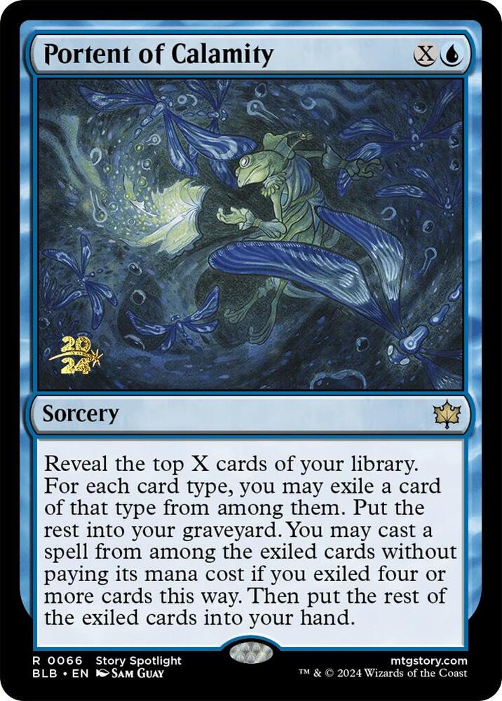 Portent of Calamity 66 (Prerelease Cards)  - Foil | Good Games Adelaide SA