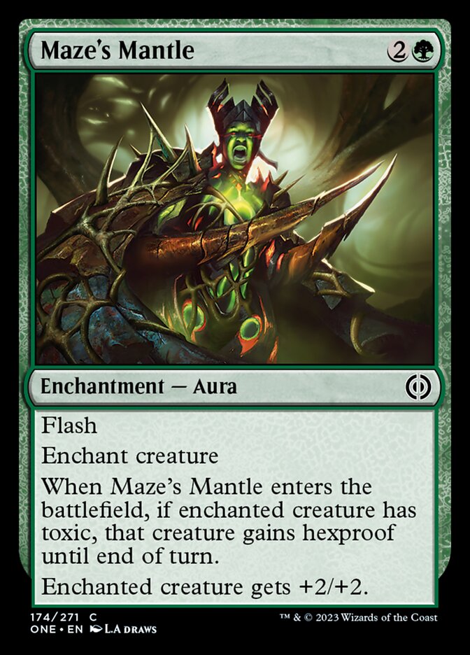 Maze's Mantle [Phyrexia: All Will Be One] | Good Games Adelaide SA