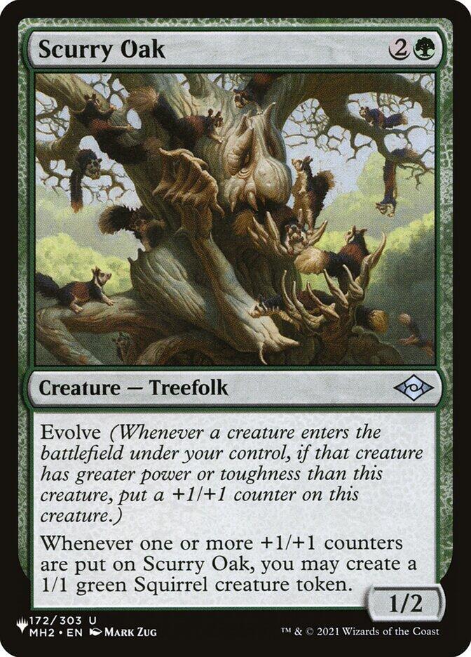 Scurry Oak 172/303 (The List Reprints)  | Good Games Adelaide SA