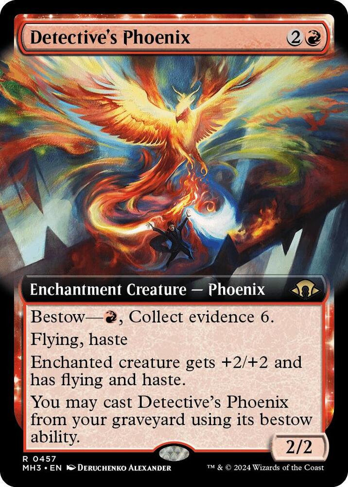Detective's Phoenix 457/319 (Modern Horizons 3)  - Extended Art Foil | Good Games Adelaide SA