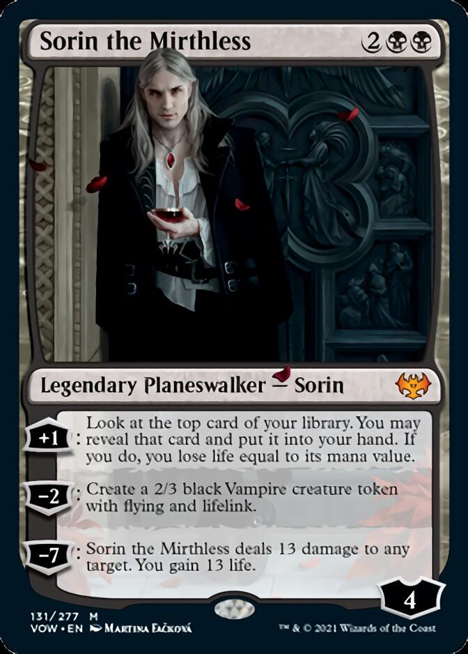 Sorin the Mirthless [Innistrad: Crimson Vow] | Good Games Adelaide SA