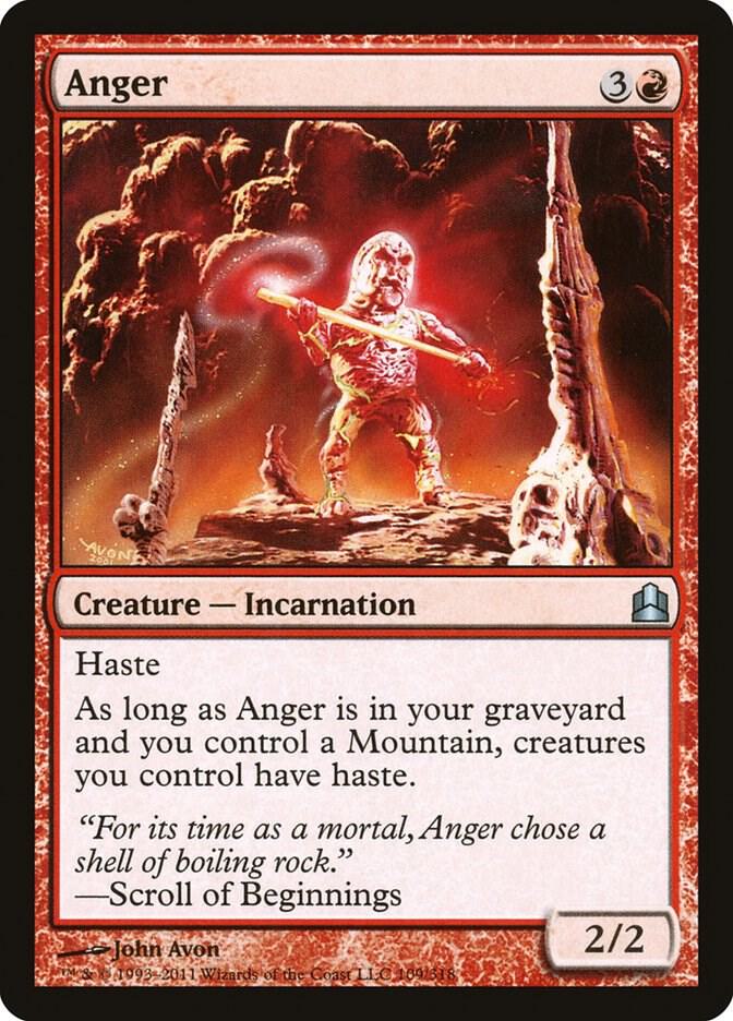 Anger 109 (Commander)  | Good Games Adelaide SA