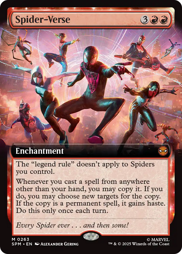Spider-Verse (Extended Art) [Marvel's Spider-Man] | Good Games Adelaide SA